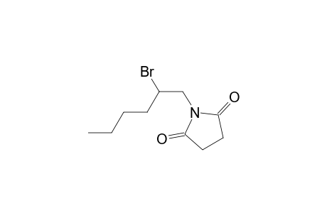 2,5-Pyrrolidinedione, 1-(2-bromohexyl)-