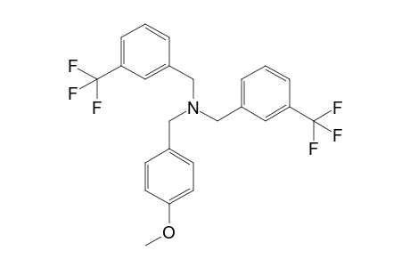 N,N-Bis(3-trifluoromethylbenzyl)-4-methoxybenzylamine