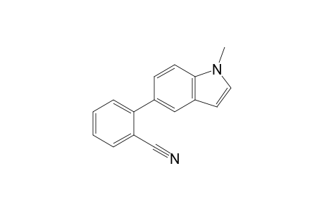 2-(1-Methyl-1H-indol-5-yl)benzonitrile