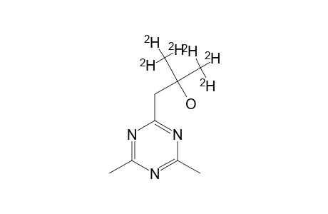 2-METHYL-D3-1-(4,6-DIMETHYL-S-TRIAZIN-2-YL)-2-PROPANOL-3,3,3-D3