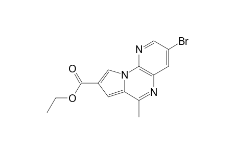 ETHYL-7-BrOMO-4-METHYLPYRIDO-[3,2-E]-PYRROLO-[1,2-A]-PYRAZINE