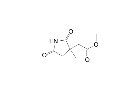 (3-Methylpyrrolidin-2,5-dion-3-yl)-acetic acid, methyl ester