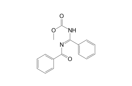 (NE)-N-[benzamido(phenyl)methylene]carbamic acid methyl ester