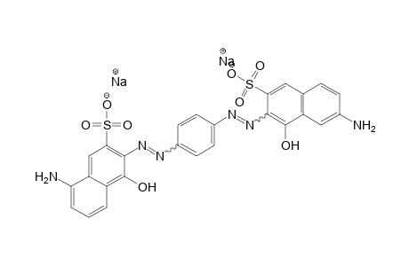 2-Naphthalenesulfonic acid, 6-amino-3-[[4-[(5-amino-1-hydroxy-3-sulfo-2-naphthalenyl)azo]phenyl]azo]-4-hydroxy-, disodium salt