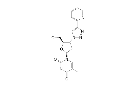 3'-DEOXY-3'-(4-PYRIDIN-2-YL-1,2,3-TRIAZOL-1-YL)-BETA-D-THYMIDINE