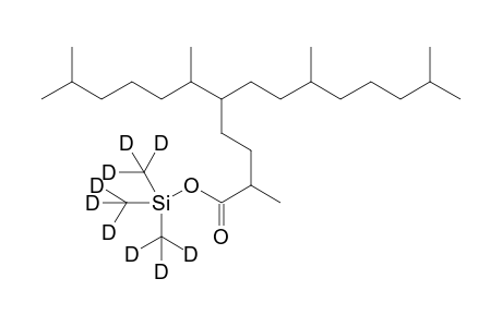 Tris(trideuteriomethyl)silyl 5-(1,5-dimethylhexyl)-2,8,12-trimethyl-tridecanoate