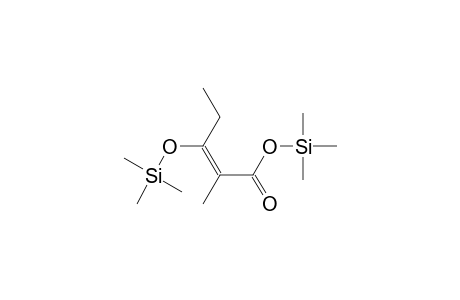 Trimethylsilyl 3-trimethylsilyloxy-2-methyl-2-pentenoate