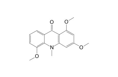 1,3,5-TRIMETHOXY-10-METHYL-9(10H)-ACRIDINONE