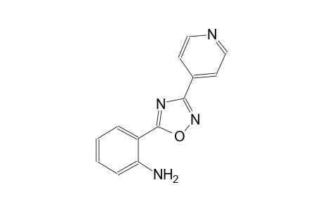 benzenamine, 2-[3-(4-pyridinyl)-1,2,4-oxadiazol-5-yl]-