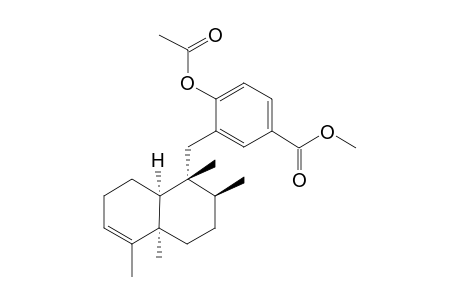 5-epi-hyrtiophenol - acetate
