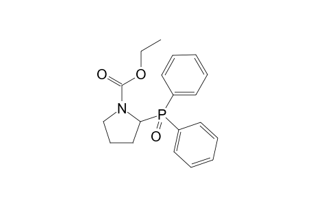 2-Diphenylphosphoryl-1-pyrrolidinecarboxylic acid ethyl ester