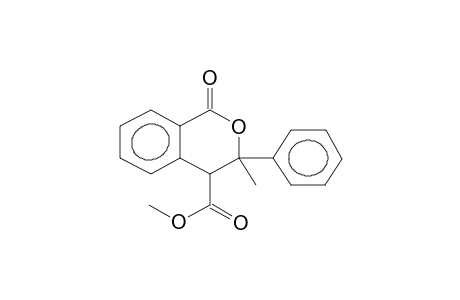 3-PHENYL-3-METHYL-4-CARBMETHOXY-1-ISOCHROMANONE (ISOMER 1)