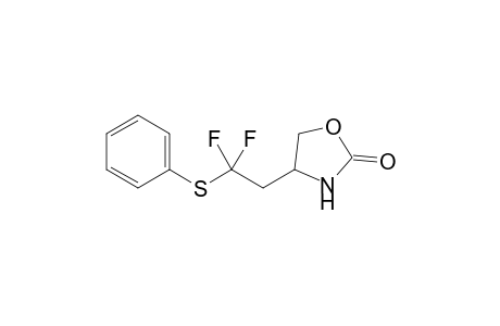 4-[2,2-Difluoro-2-(phenylthio)ethyl]oxazolidin-2-one