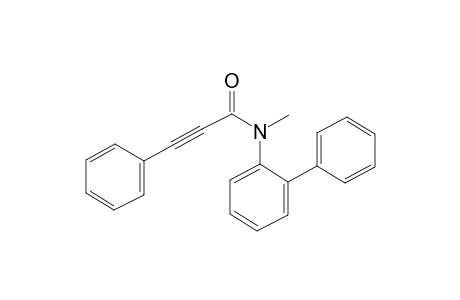 N-([1,1'-Biphenyl]-2-yl)-N-methyl-3-phenylpropiolamide