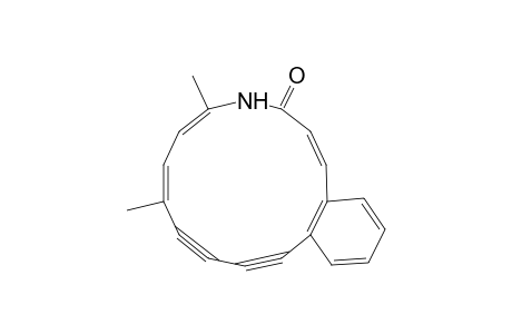 4-Benzazacyclotetradecin-3(4H)-one, 9,10,11,12-tetradehydro-5,8-dimethyl-, (E,E,Z)-