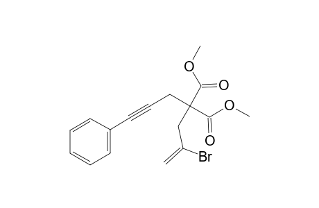 DIMETHYL-2-(2'-BROMOALLYL)-2-(3''-PHENYL-2''-PROPYNYL)-MALONATE