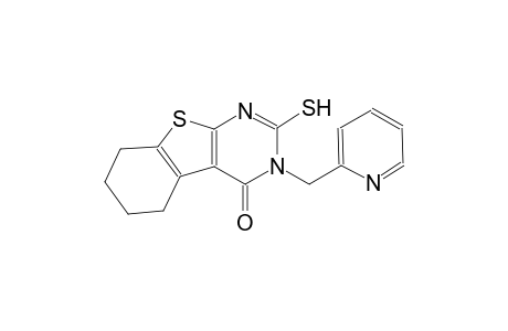 3-(2-pyridinylmethyl)-2-sulfanyl-5,6,7,8-tetrahydro[1]benzothieno[2,3-d]pyrimidin-4(3H)-one