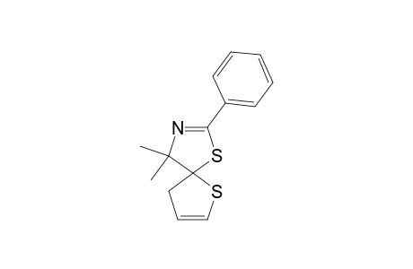 4,5,2',3'-TETRAHYDRO-4,4-DIMETHYL-2-PHENYLSPIRO-[1,3-THIAZOL-5,2'-THIOPHEN];4,4-DIMETHYL-2-PHENYL-1,6-DITHIA-3-AZASPIRO-[4.4]-NONA-2,7-DIENE