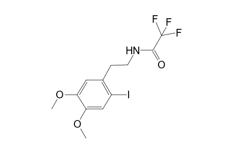 2,2,2-trifluoro-N-[2-(2-iodo-4,5-dimethoxy-phenyl)ethyl]acetamide