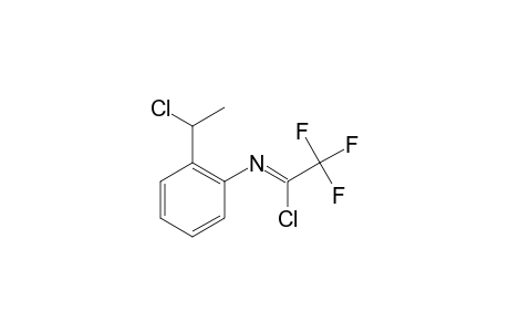 N-[2-(1-Chloroethyl)phenyl]-2,2,2-trifluoroacetimidoyl Chloride