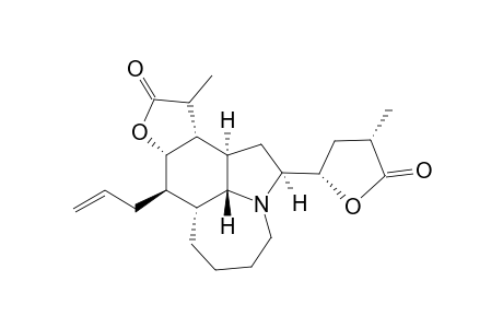 8-Des-Ethyl-8S-allyl-13-epi-Tuberostemonine