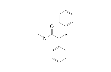 N,N-dimethyl-2-phenyl-2-phenylsulfanyl-ethanamide