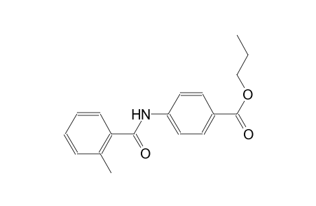 propyl 4-[(2-methylbenzoyl)amino]benzoate