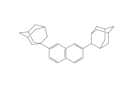 Naphthalene, 2-(1-adamantyl)-7-(2-adamantyl)-