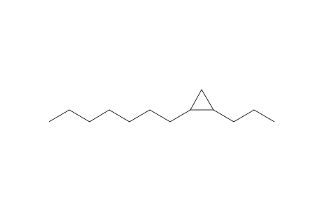 2-Heptyl-3-propylcycloproane
