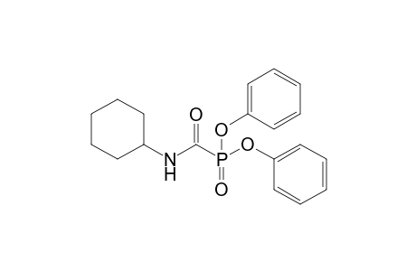 Di(phenyl)-N-cyclohexylcarbamoylphosphonate