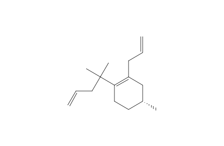 Cyclohexene, 1-(1,1-dimethyl-3-butenyl)-4-methyl-2-(2-propenyl)-, (R)-
