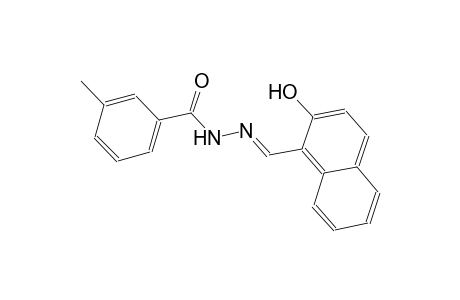 N'-[(E)-(2-hydroxy-1-naphthyl)methylidene]-3-methylbenzohydrazide