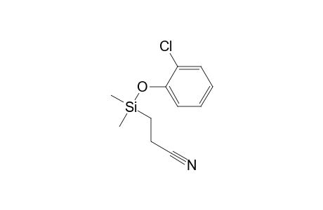 2-Chlorophenol cyanoethyldimethylsilyl ether