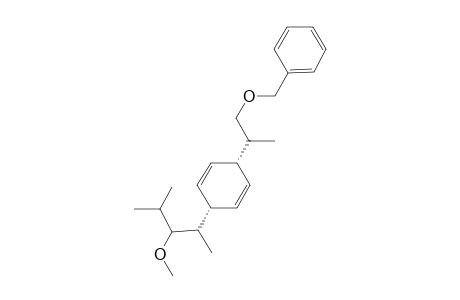 cis-1-[(2RS)-1-Benzyloxypropan-2-yl]-4-[(2SR,3SR)-3-methoxy-4-methylpentan-2-yl]cyclohexa-2,5-diene