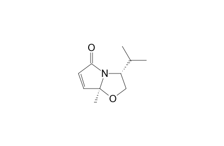 (3R,7aS)-7a-methyl-3-propan-2-yl-2,3-dihydropyrrolo[5,1-b][1,3]oxazol-5-one