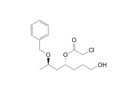 Chloro acetic acid 1-(2-Benzyloxypropyl)-4-hydroxylbutyl ester
