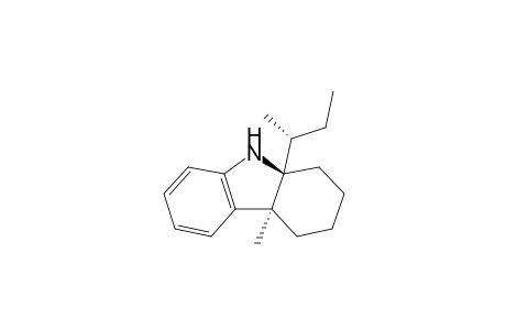 (4aS*,9aR*,2'R*)-4a-Methyl-9a-sec-butyl-1,2,3,4,4a,9a-hexahydrocarbazole