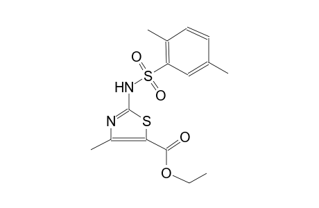 5-thiazolecarboxylic acid, 2-[[(2,5-dimethylphenyl)sulfonyl]amino]-4-methyl-, ethyl ester