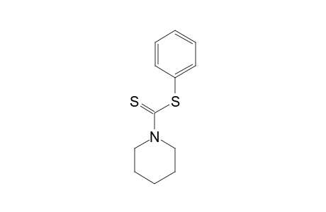 Piperidine-1-carbodithioic acid phenyl ester