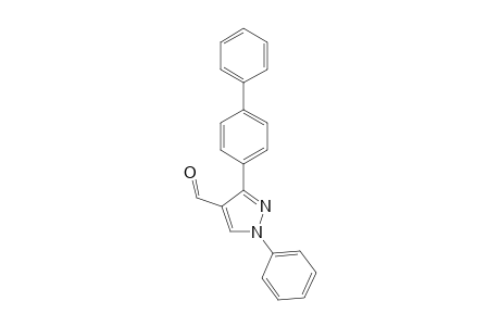 3-(Biphenyl-4-yl)-1-phenyl-1H-pyrazole-4-carbaldehyde