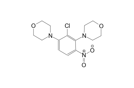 4-[2-chloro-3-(4-morpholinyl)-6-nitrophenyl]morpholine