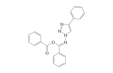 1-(ALPHA-BENZOYLOXY-PHENYLIDENE-AMINO)-4-PHENYL-1,2,3-TRIAZOLE