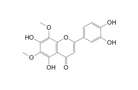 2-(3,4-dihydroxyphenyl)-5,7-dihydroxy-6,8-dimethoxy-1-benzopyran-4-one