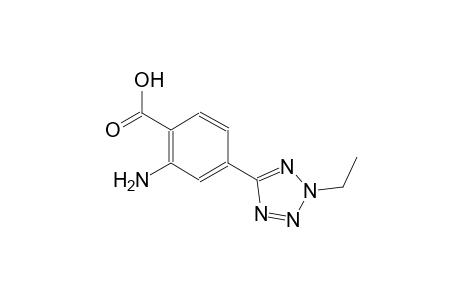 benzoic acid, 2-amino-4-(2-ethyl-2H-tetrazol-5-yl)-