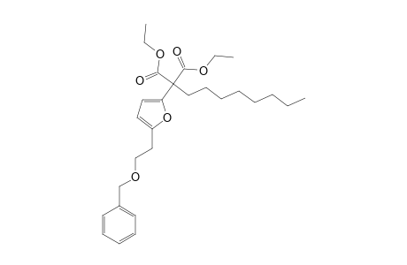 DIETHYL-2-[5-[2-(2-BENZYLOXY)-ETHYL]-FURAN-2-YL]-2-OCTYLMALONATE