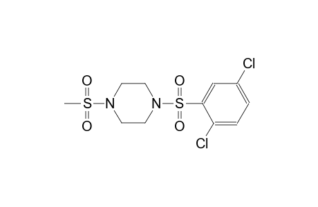 1-[(2,5-dichlorophenyl)sulfonyl]-4-(methylsulfonyl)piperazine