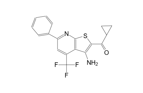 methanone, [3-amino-6-phenyl-4-(trifluoromethyl)thieno[2,3-b]pyridin-2-yl]cyclopropyl-