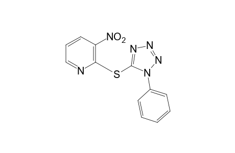 3-nitro-2-[(1-phenyl-1H-tetrazol-5-yl)thio]pyridine