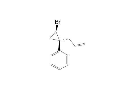 (trans)-1-Bromo-2-phenyl-2-( 2'-propenyl)cyclopropane