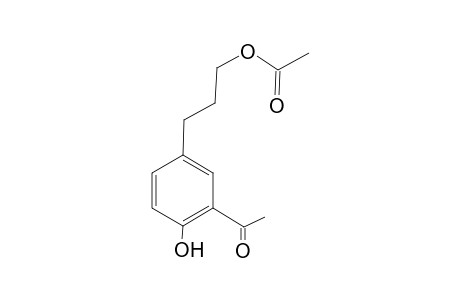 3-Acetyl-4-hydroxyphenylpropyl - Acetate